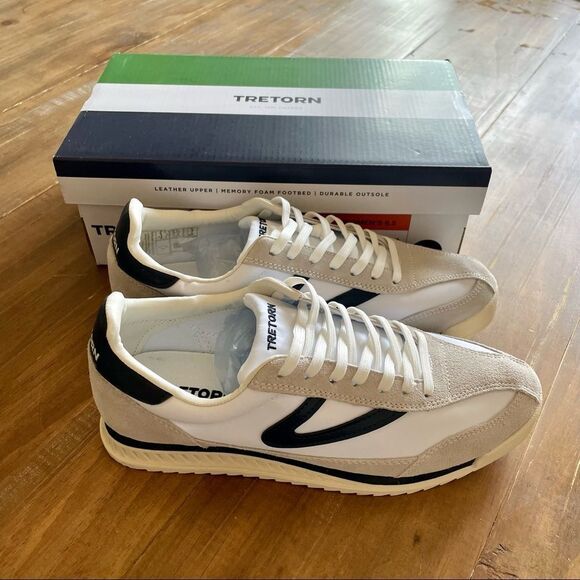 Brand New Tretorn Rawlins 2.0 Lace-Up Jogging Sneakers sz 9 Sweden - Picture 9 of 12